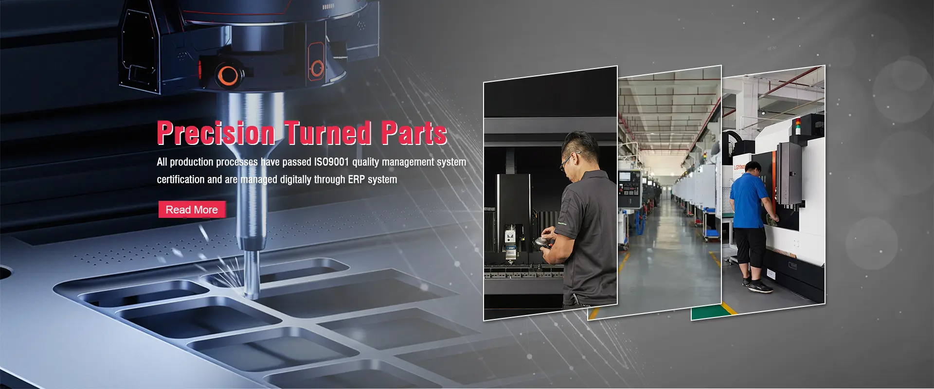 China Precision nguripake Parts Produsen