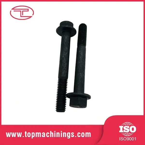 High Strength Black Oksida Flange Bolts High Strength Black Oksida Flange Bolts